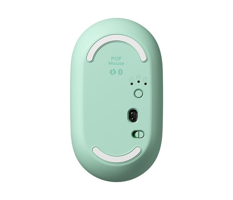 Logitech POP ratón Ambidiestro RF inalámbrica + Bluetooth Óptico 4000 DPI