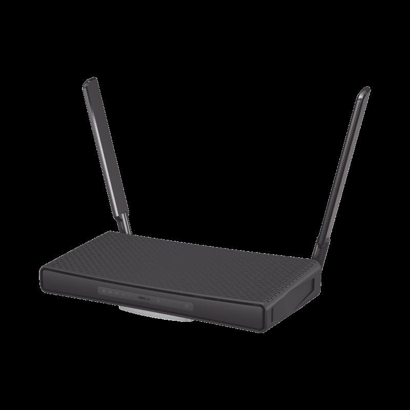 (hAP ac 3)  Router inalámbrico de doble banda con 5 puertos Gigabit Ethernet y antenas externas de 