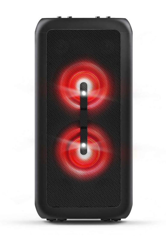 Philips TANX200/37 sistema de megafonía Sistema de megafonía portátil (PA) 80 W Negro