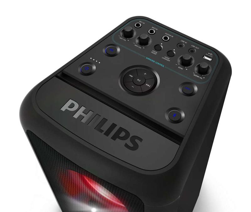 Philips TANX200/37 sistema de megafonía Sistema de megafonía portátil (PA) 80 W Negro