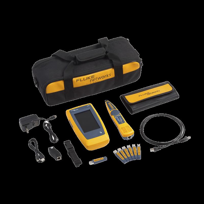 Kit Avanzado de Calificador de Red LinkIQ, Para Verificar Rendimiento de Cableado Hasta 10Gbps Basad