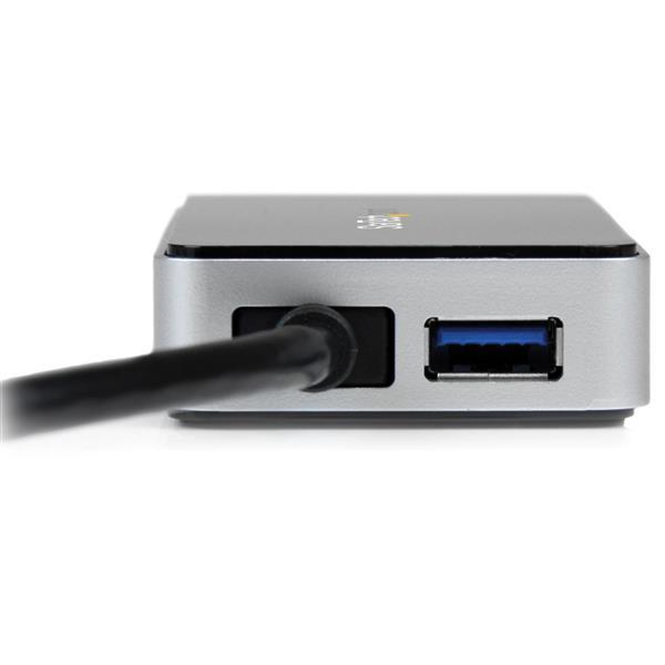 StarTech.com Adaptador Tarjeta de Video Externa USB 3.0 a HDMI con Hub USB 1 Puerto - Cable - 1080p