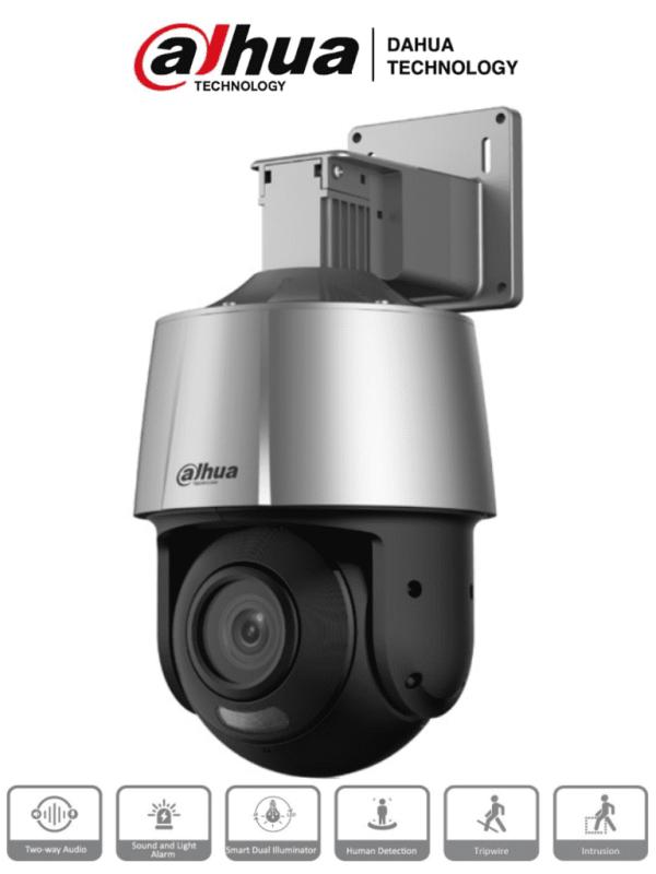 DAHUA SD3A200-GN-A-PV - Cámara IP PT de 2 Megapíxeles Full Color/ Disuasión Activa/ Lente Fijo/ L