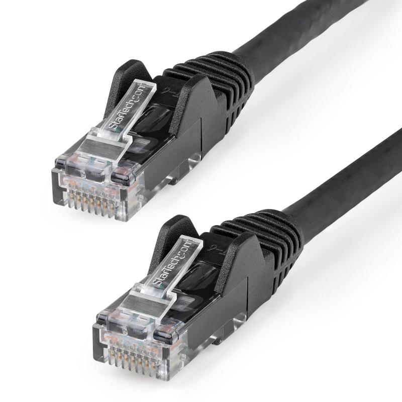 StarTech.com Cable de 15m CAT6 Ethernet - LSZH - Cable de Red RJ45 UTP de 10Gb - 650MHz - PoE de 100