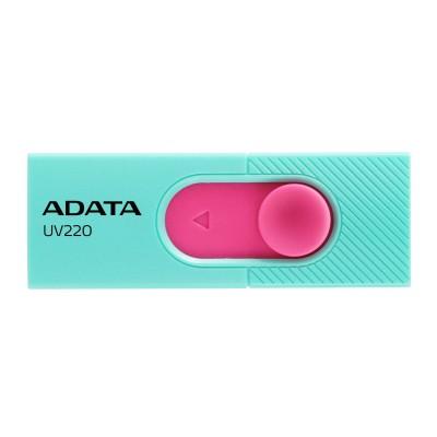 Memoria USB ADATA AUV220-32G-RGNPK - Turquesa/rosa, 32 GB, USB 2.0