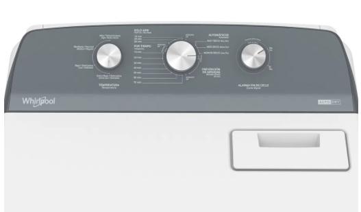 Whirlpool 7MWGD1930JM secadora Independiente Carga superior 20 kg Gris, Blanco