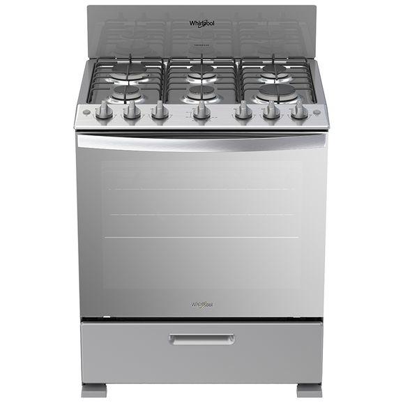 Whirlpool WFR3200D cocina Cocina independiente Gas Gris