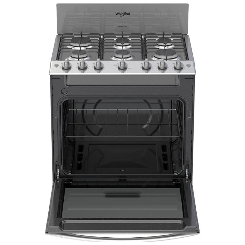 Whirlpool WFR3200D cocina Cocina independiente Gas Gris