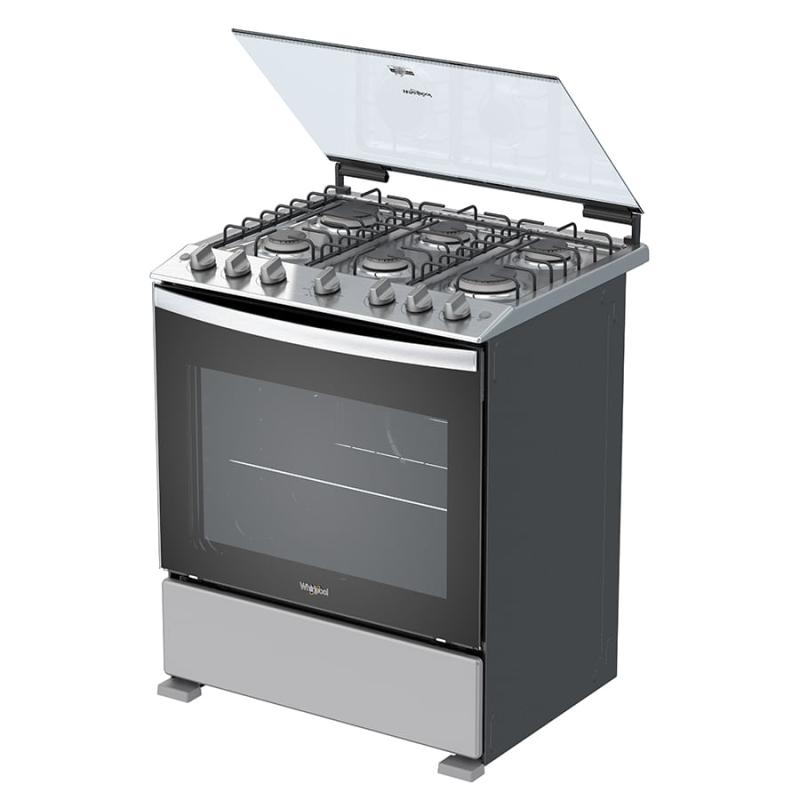 Whirlpool WFR3300D cocina Cocina independiente Gas Gris
