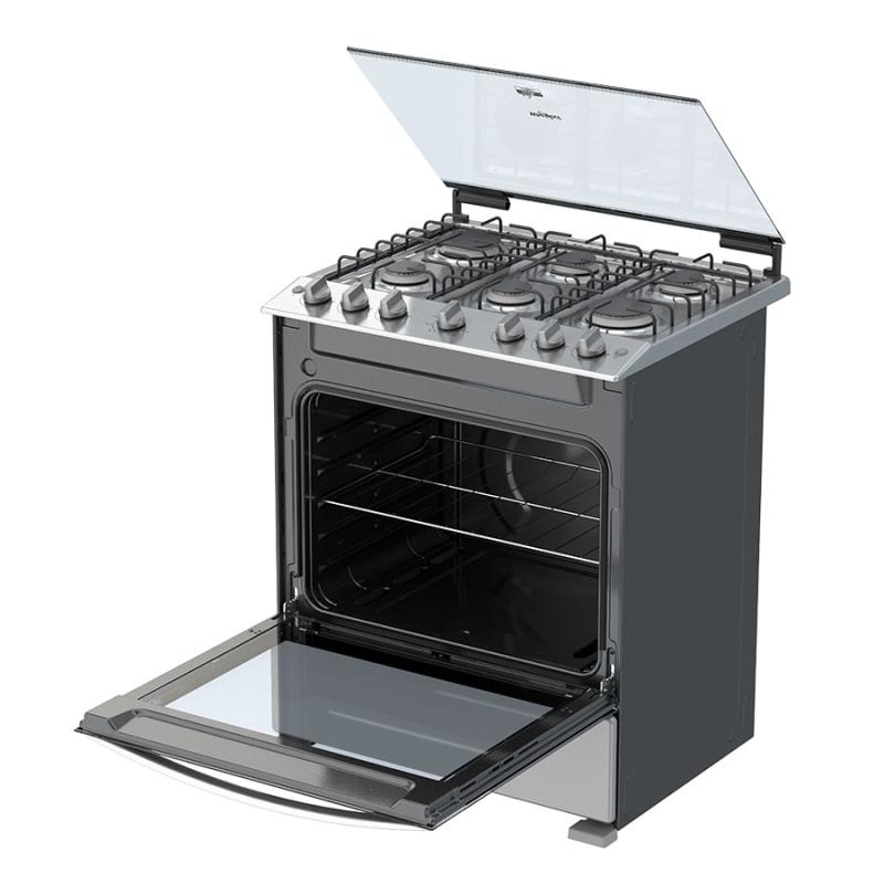 Whirlpool WFR3300D cocina Cocina independiente Gas Gris