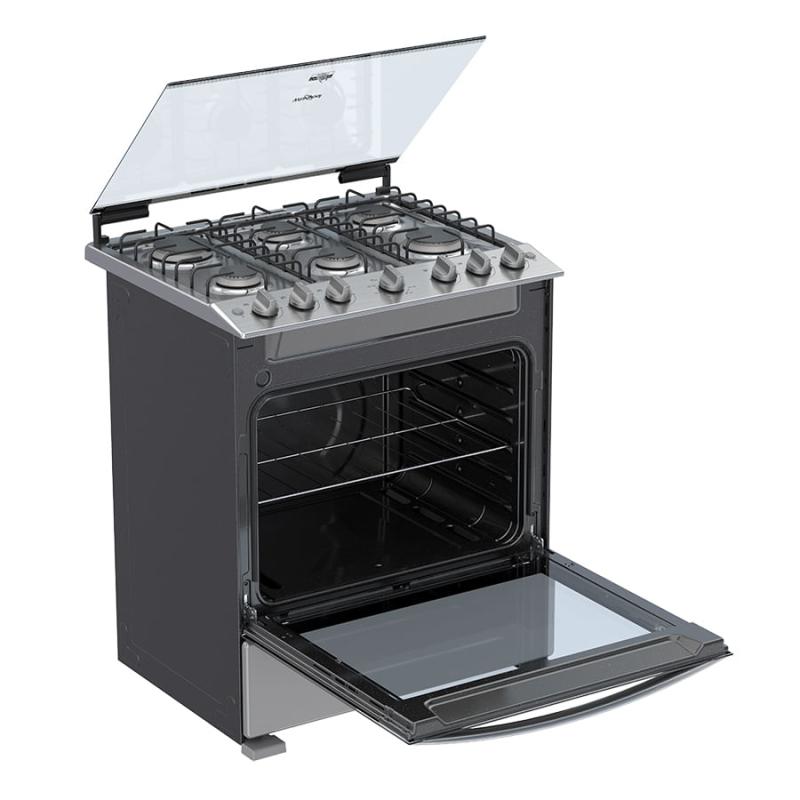 Whirlpool WFR3300D cocina Cocina independiente Gas Gris