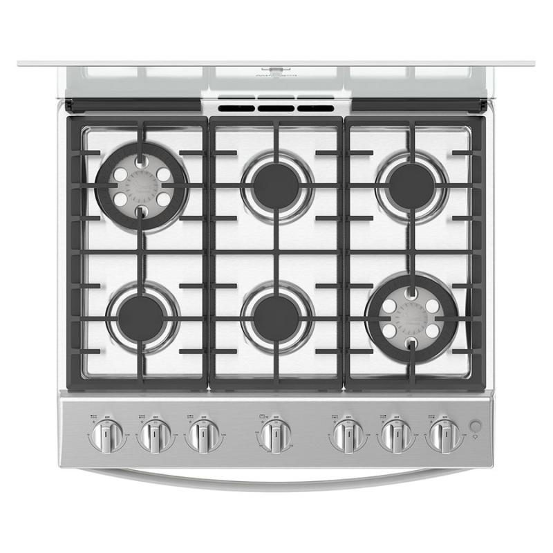 Whirlpool WFR7200S cocina Cocina independiente Gas Gris