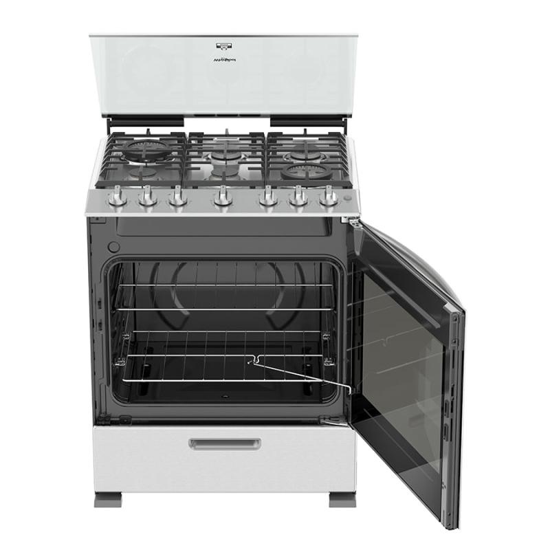 Whirlpool WFR7200S cocina Cocina independiente Gas Gris