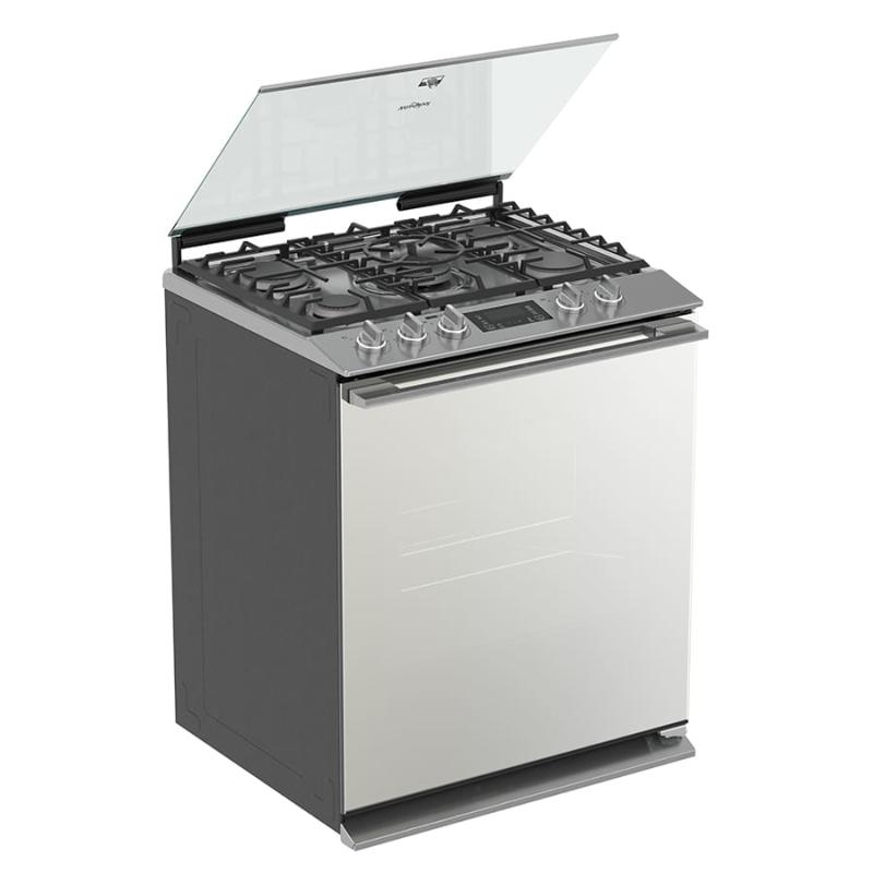 Whirlpool WFR9000S cocina Cocina independiente Gas Plata