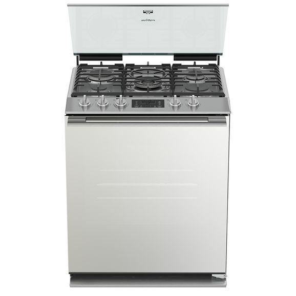 Whirlpool WFR9000S cocina Cocina independiente Gas Plata