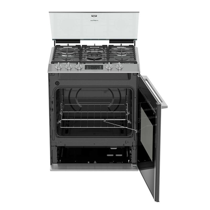 Whirlpool WFR9000S cocina Cocina independiente Gas Plata