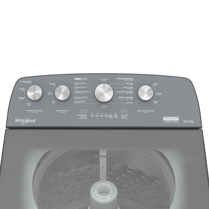 Whirlpool 8MWTW2224WJM lavadora Carga superior 22 kg Blanco