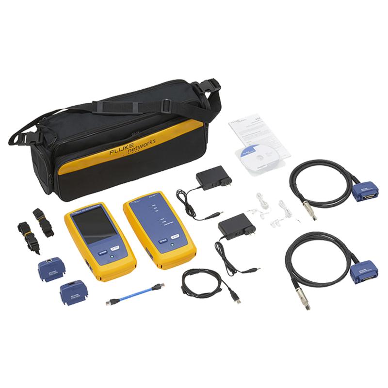 Certificador DSX-602 para Cable de Cobre Cat5e, Cat6 y Cat6A, Frecuencia de 500 MHz, Con WiFi Integr