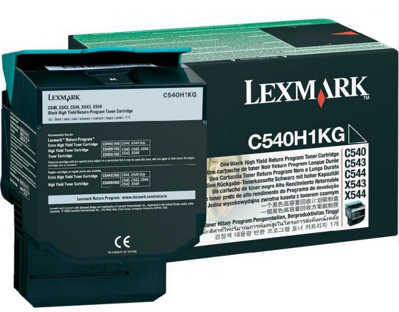 Lexmark C540H1KG tóner y cartucho láser