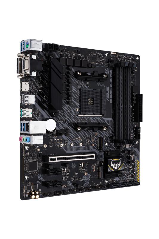 ASUS TUF GAMING A520M-PLUS AMD A520 Enchufe AM4 Micro ATX
