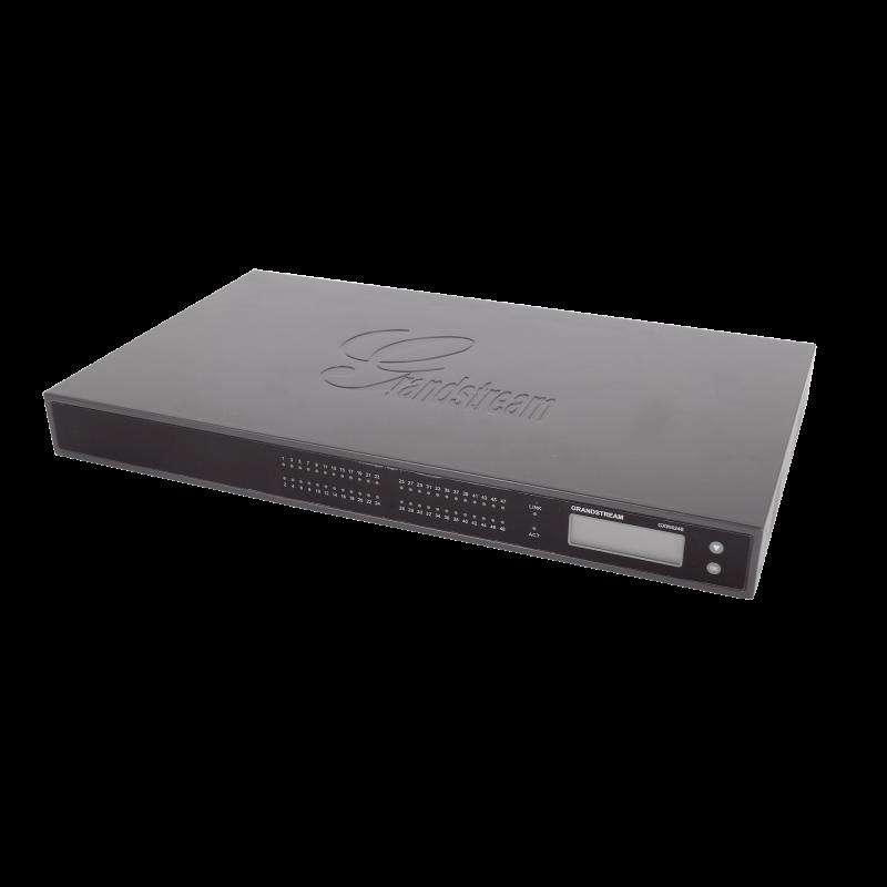 Adaptador VoIP GrandStream de 48 FXS 2 puertos telco 50 pins p/montaje en rack GXW4248V2