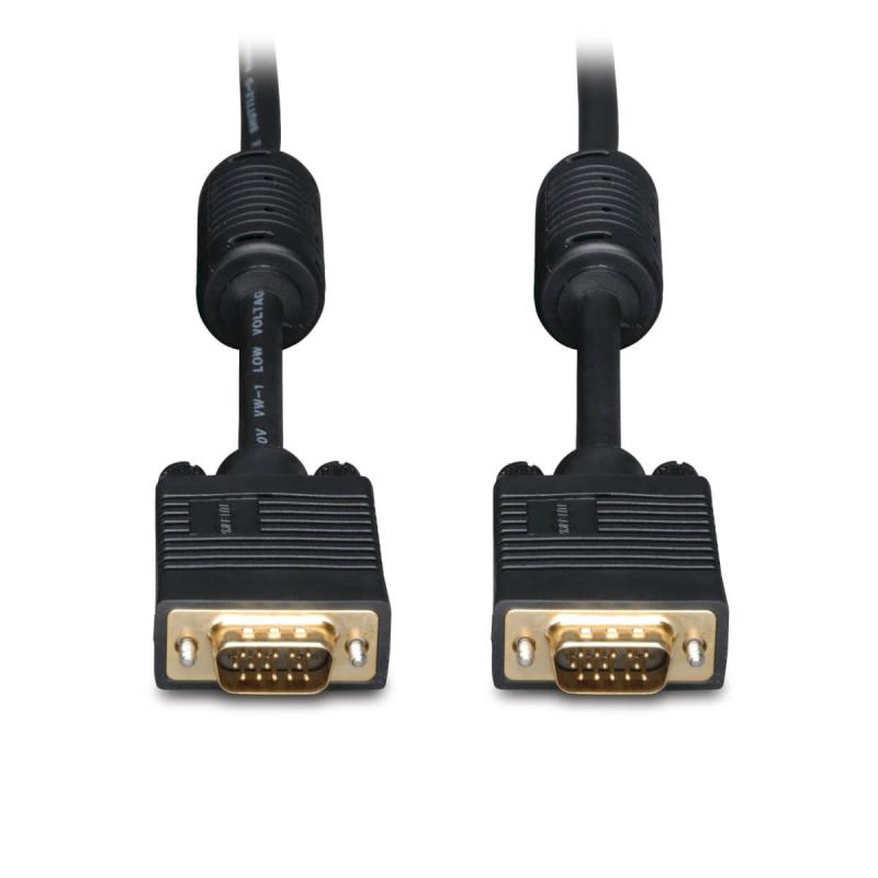 Tripp Lite P502-006 Cable Coaxial VGA de Alta Resolución RGB (HD15 M/M), 1.83 m [6 pies]