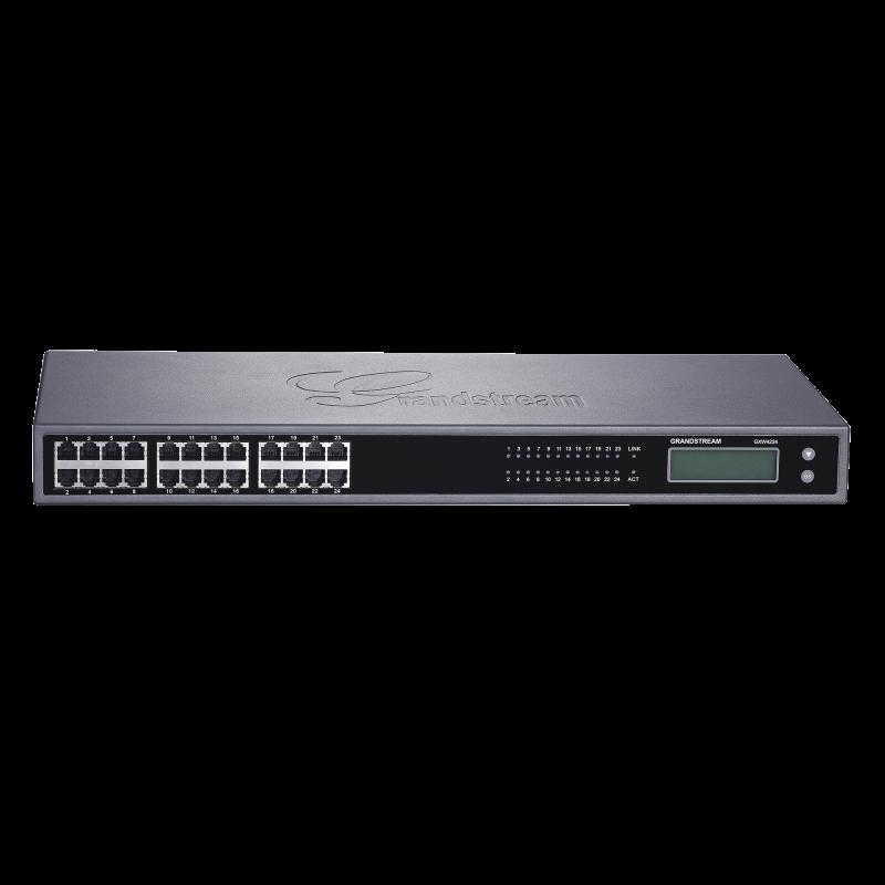 Adaptador VoIP GrandStream de 24 FXS p/montaje en rack GXW4224V2
