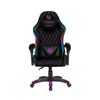 Silla Gaming NECNON Modelo NSG-RGB-1 Negro/Fucsia - 