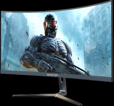 Monitor Gaming Negro NECNON Modelo NMG-30U2 29.5\" - Curvo Ultrawide 200Hz, Full HD 2560P