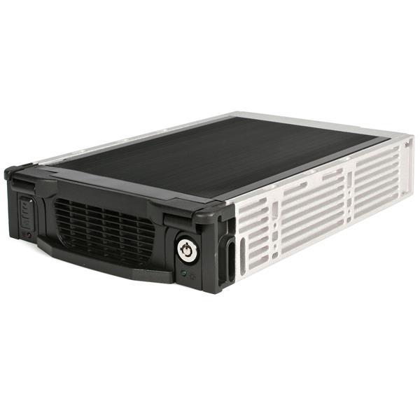 StarTech.com Rack Móvil Aluminio para Disco Duro HDD SATA de 3.5" Pulgadas con Charola Bahía de 5.