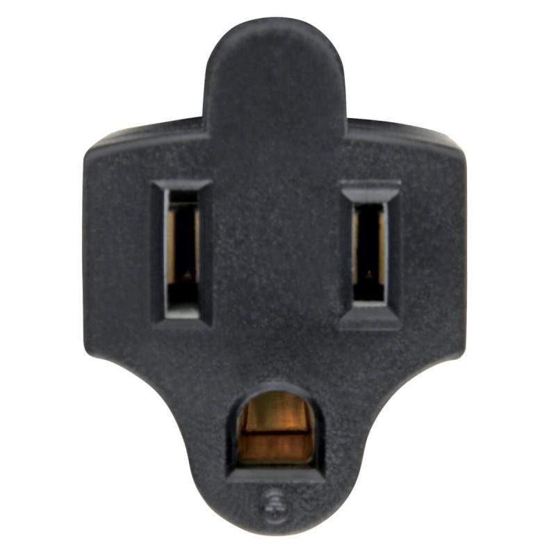 Tripp Lite P002-000 Adaptador de Cable de Alimentación 5-15R a C14 - 15A, 125V, Negro