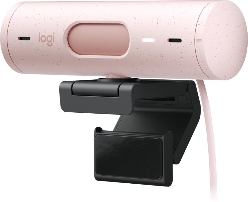 Logitech Brio 500 cámara web 4 MP 1920 x 1080 Pixeles USB-C Rosa