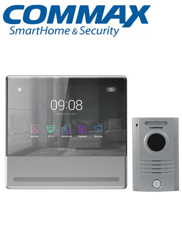 COMMAX CMV70MXP - Paquete de monitor Wifi para videoportero con notificación al celular a traves de