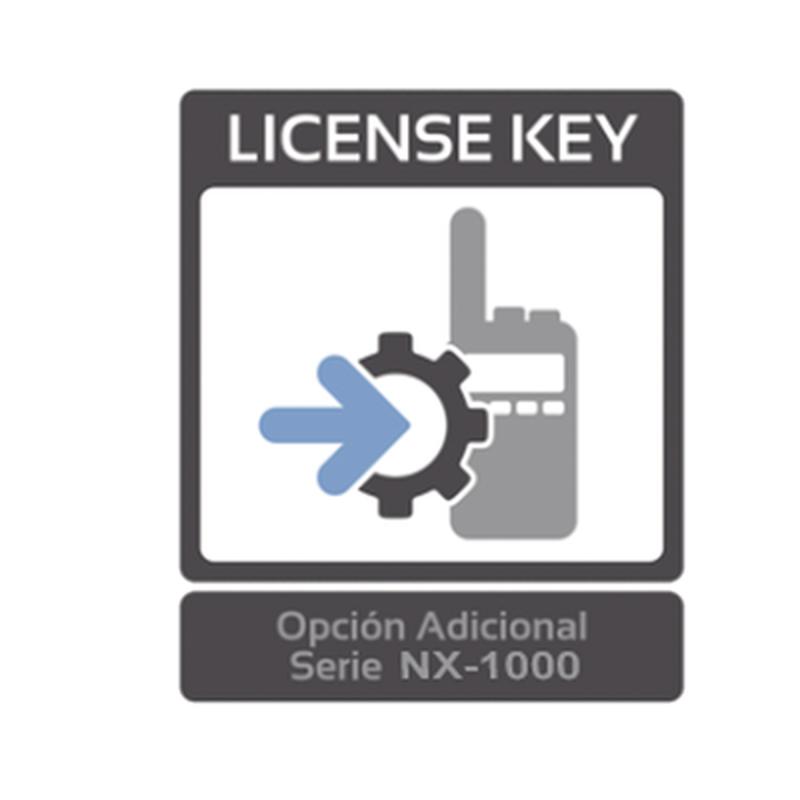 Licencia para agregar DMR Convencional Tier II en repetidores NXR-1700/1800 KWD-NX10-DCK