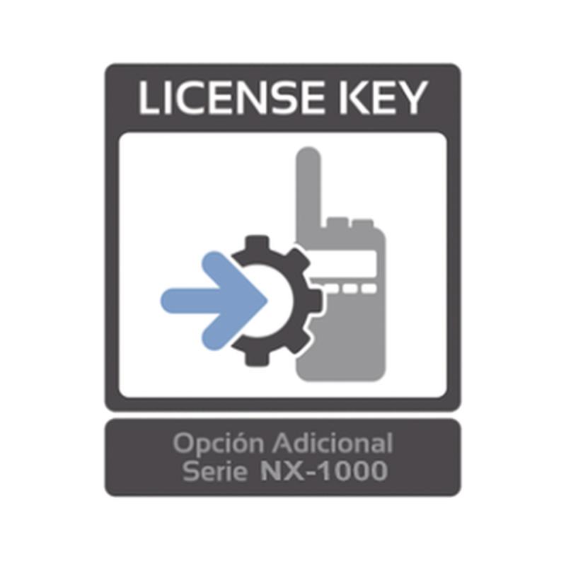Licencia para llamadas multisitio convencional en repetidores NXR-1700/1800 KWD-NX10-MSK