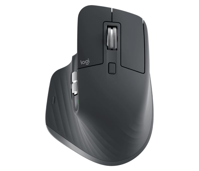Logitech MX Master 3S ratón Diestro RF inalámbrico + bluetooth Óptico 8000 DPI