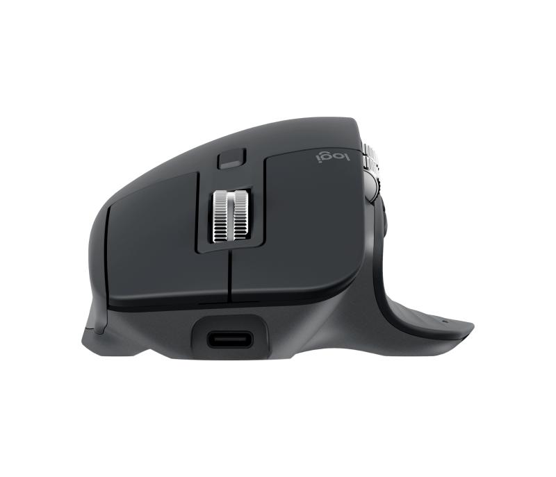 Logitech MX Master 3S ratón Diestro RF inalámbrico + bluetooth Óptico 8000 DPI