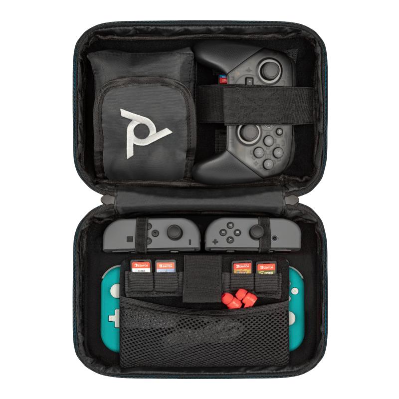 PDP Commuter: Power Pose Mario Estuche rígido Nintendo Azul, Rojo