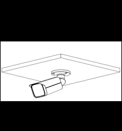 DAHUA IPC-HFW5241T-SE (BLACK) - Cámara IP Bullet Resolución de 2 MP/ Lente 3.6 mm/  ∢ 106°/ IR 