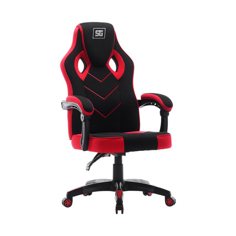 Vorago CGC301 Silla universal para juegos asiento acolchado Negro, Rojo