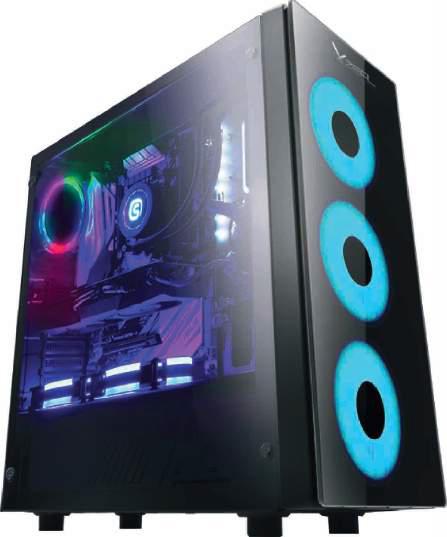 Gabinete Gaming Xzeal XZCGB12B - Torre, Gabinete, Micro-ATX, Mini-ITX