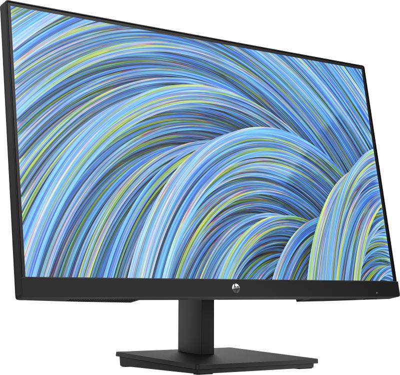 HP P24v G5 monitor de computadora 60.5 cm (23.8") 1920 x 1080 Pixeles Full HD Negro
