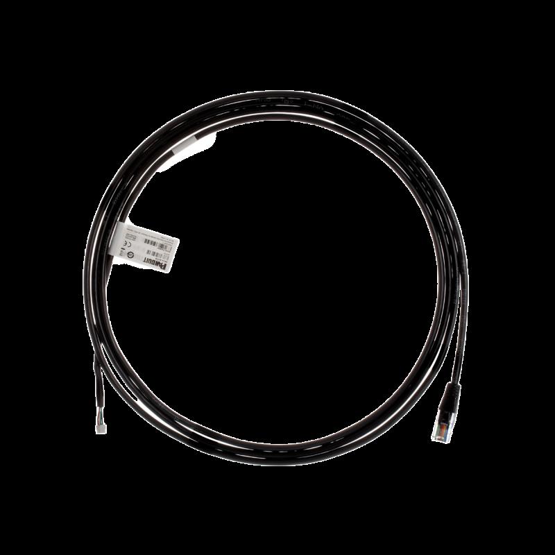 Cable de Extensión de Seguridad SmartZone™, Con Conexión JTS a RJ45 Macho, Para PDUs G5 Panduit,