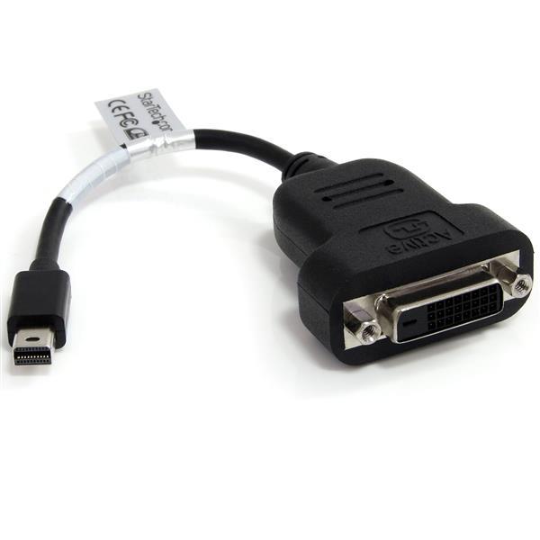 StarTech.com Adaptador Video Mini DisplayPort a DVI - Convertidor DP - 1920x1200 - Activo