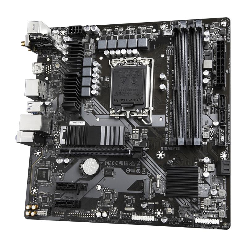 Gigabyte B760M DS3H AX DDR4 placa base Intel B760 Express LGA 1700 Micro ATX