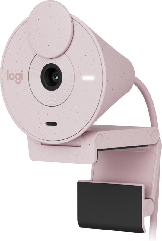 Logitech Brio 300 cámara web 2 MP 1920 x 1080 Pixeles USB-C Rosa