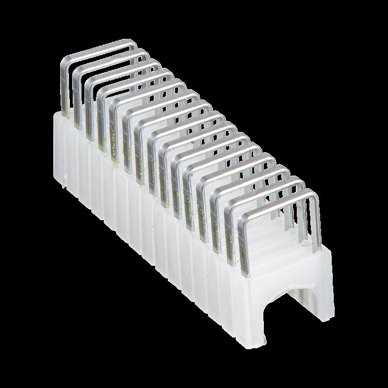 Grapas con Aislamiento,  para Cables CAT3 y CAT5e, Cable de Altavoz y Cable de seguridad de hasta 1/