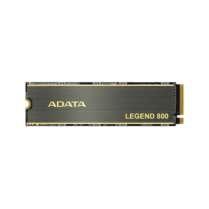 Unidad de Estado Sólido ADATA LEGEND 800 2TB PCIe Gen4x4 M.2 2280 - Con disipador de aluminio. ALEG