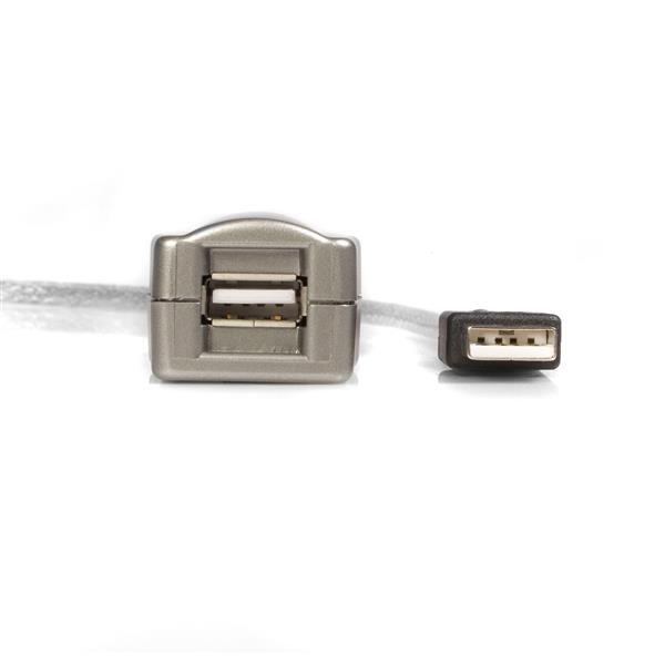 StarTech.com Cable de 4.5m Extensor Activo USB 2.0 - Macho a Hembra USB A