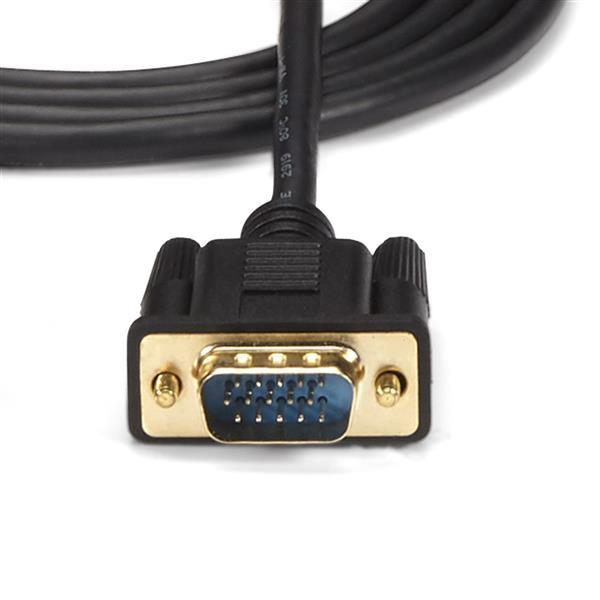 StarTech.com Cable de 1.8m Convertidor Activo HDMI a VGA - Adaptador 1920x1200 1080p